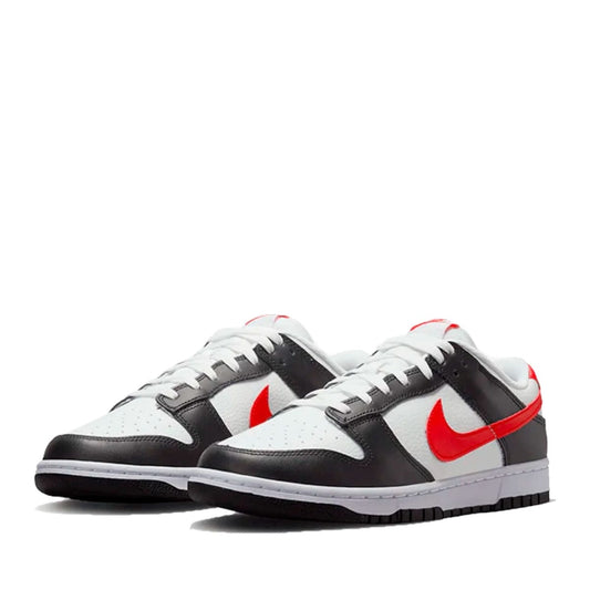 Nike Dunk Low Retro Red Swoosh Panda Nike urbanstyle-sneakers