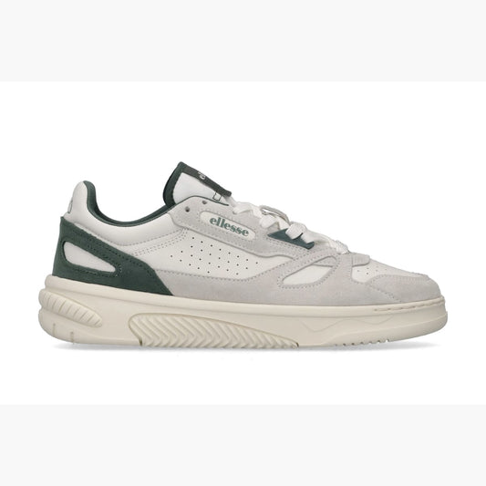 MILES LS 914 SUEDE + PU LEATHER WHITE GREEN Ellesse urbanstyle-sneakers