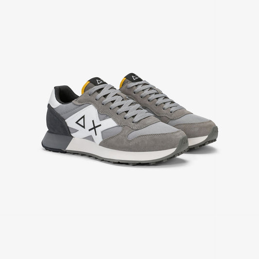Sneaker Jaki 2.0 Solid in suede e nylon grigio medio