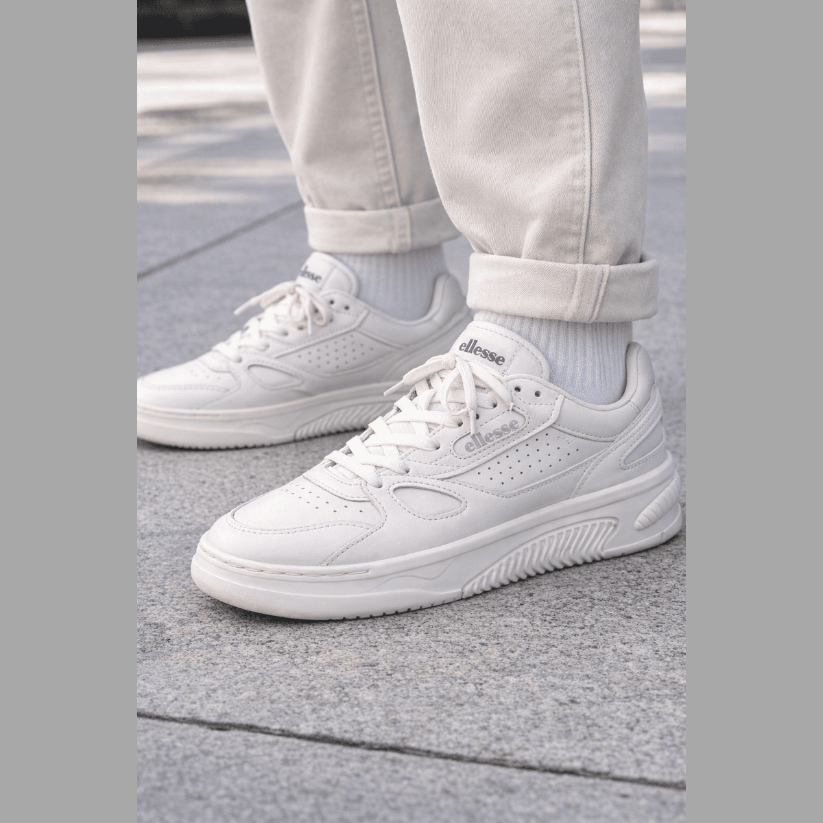 MILES LS 914 NAPPA WHITE Ellesse urbanstyle-sneakers