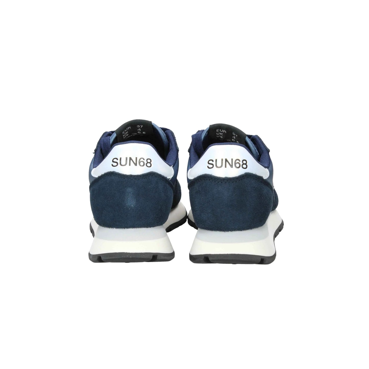 Sneaker Ally Bright in nylon e suede navy blue