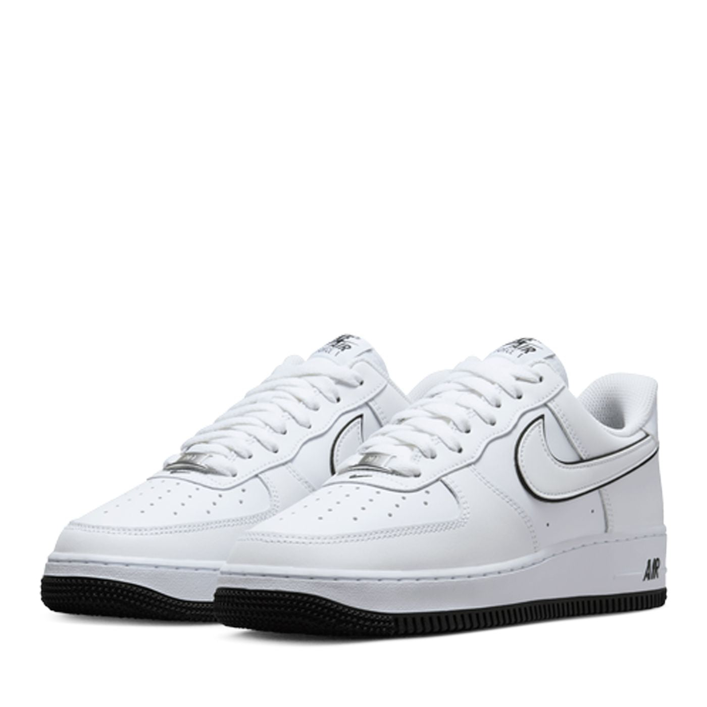 Air Force 1 07 White Black Outline Swoosh Urban Style Shop