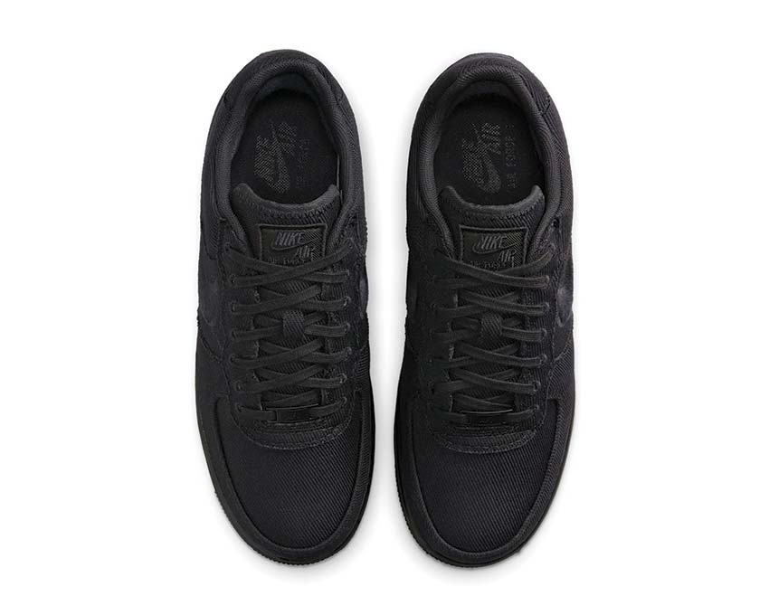 Nike Air Force 1 Low "Black Canvas"