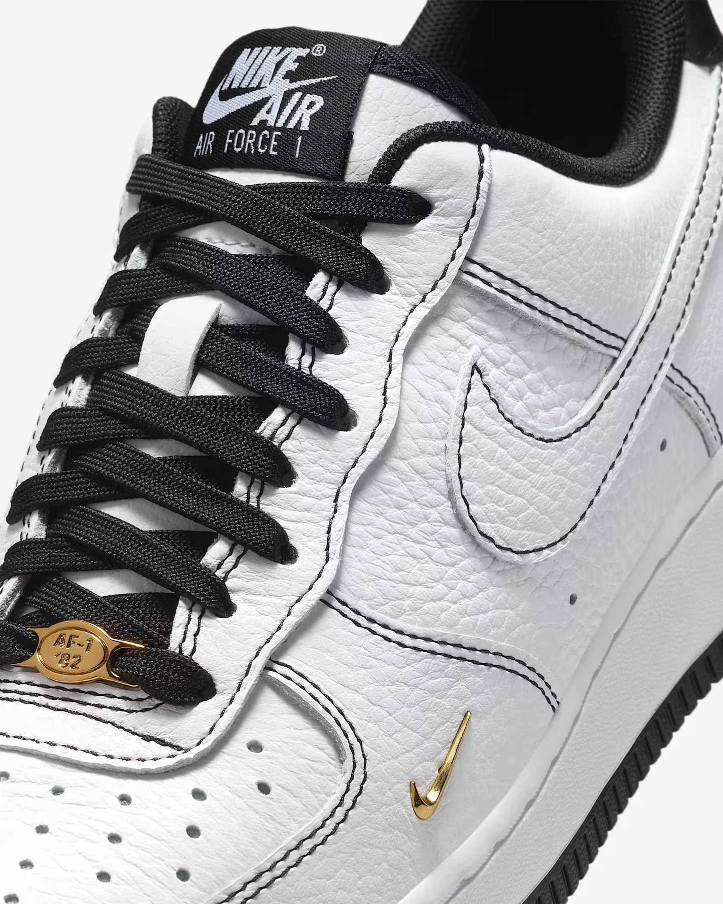 Air Force 1 '07 Mini Jewel 'White Black Gold'