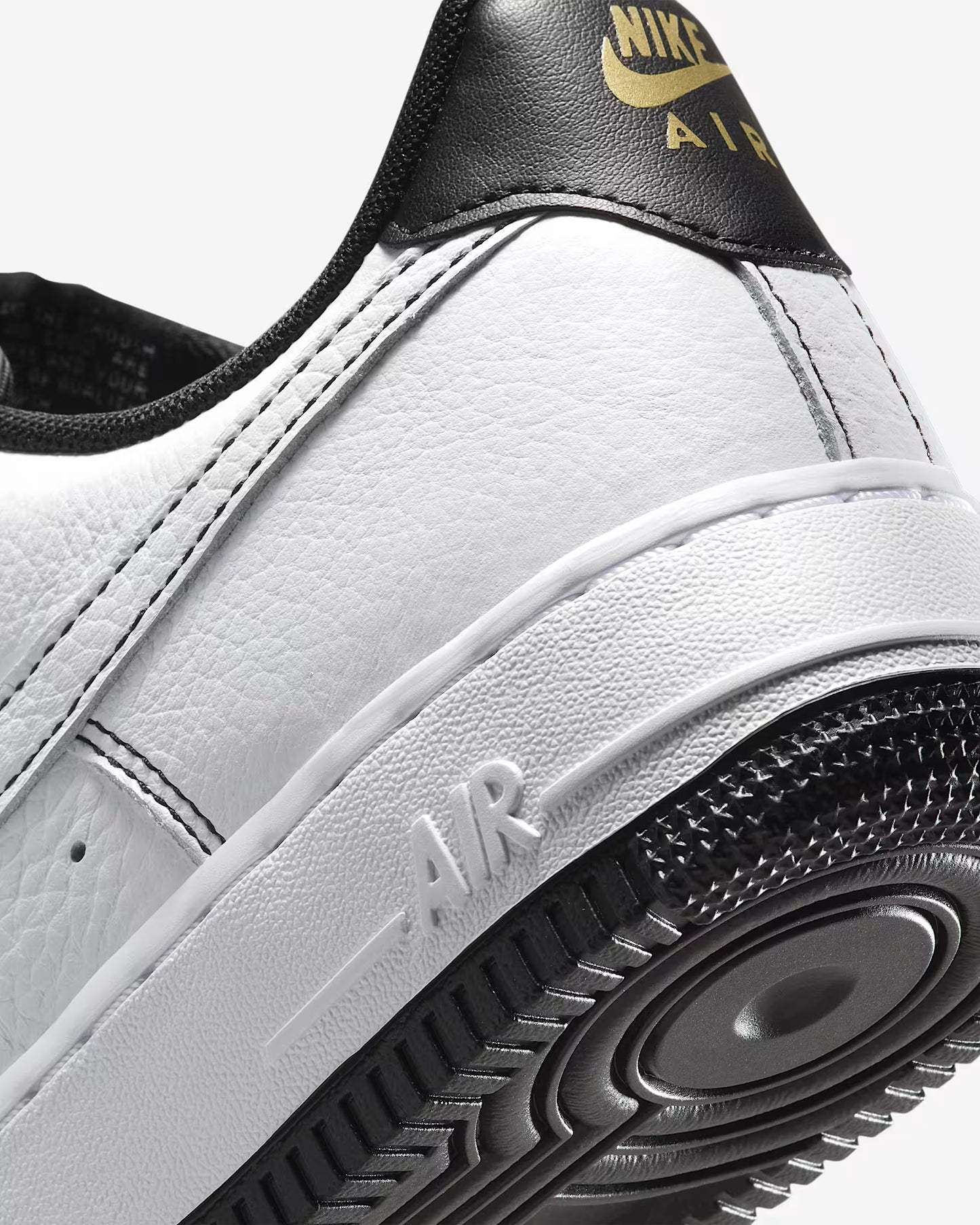 Air Force 1 '07 Mini Jewel 'White Black Gold'