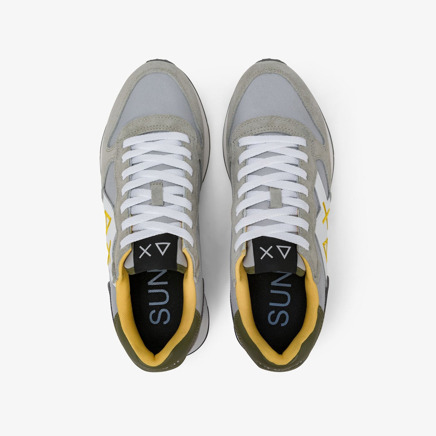 Sneaker Jaki 2.0 Solid in nylon e suede grigio chiaro