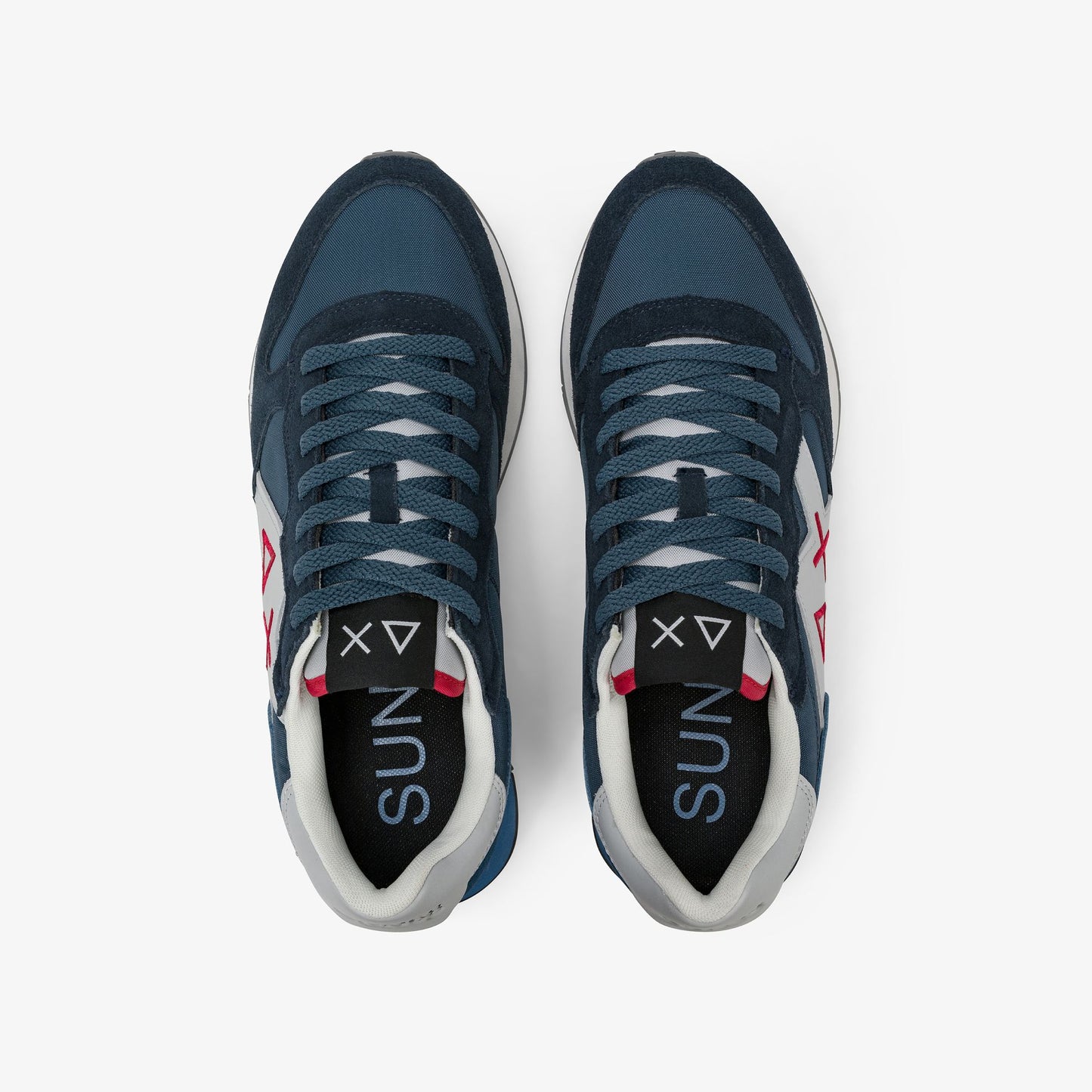 Sneaker Jaki 2.0 Solid in nylon e suede blu navy
