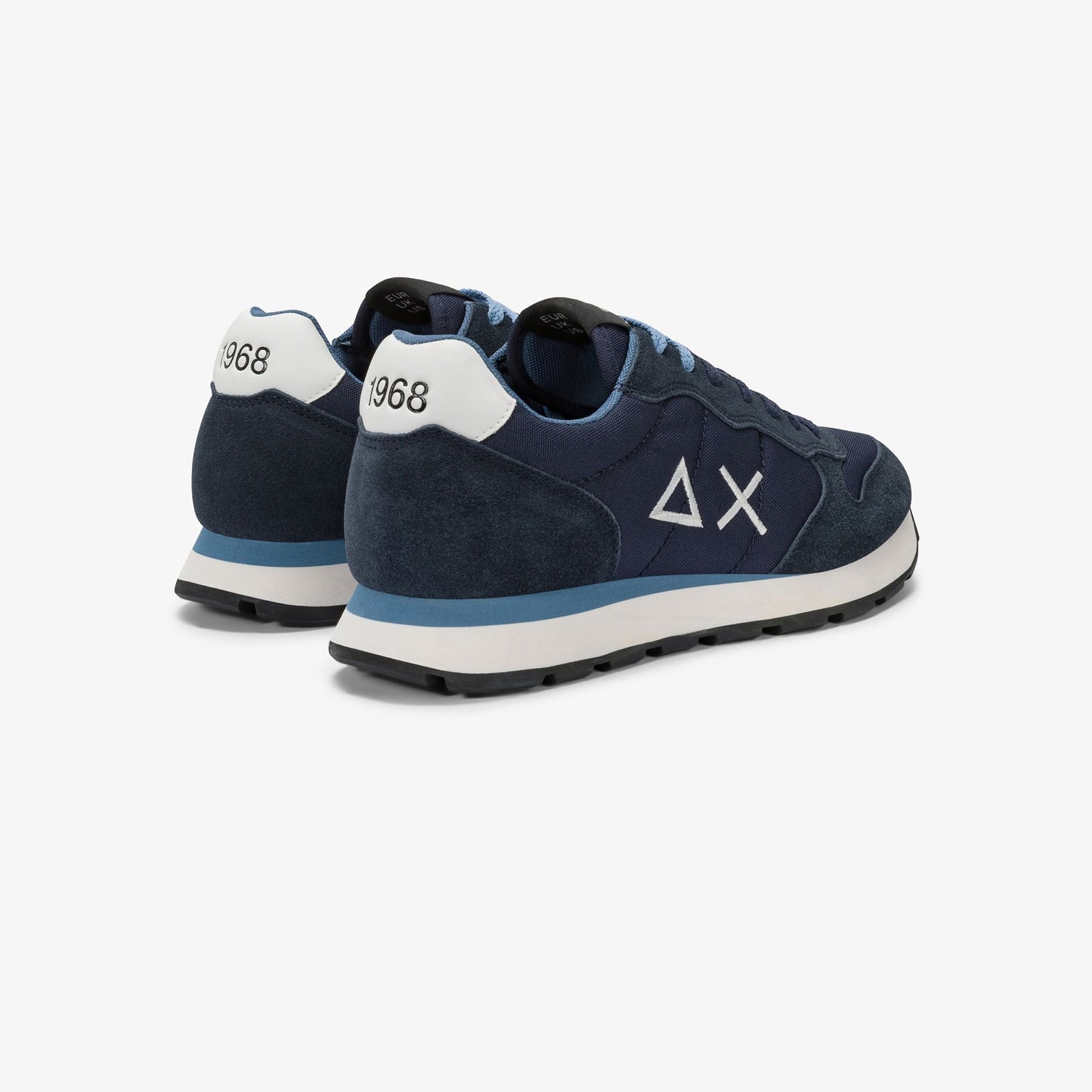 Sneaker Tom in nylon e suede navy blue