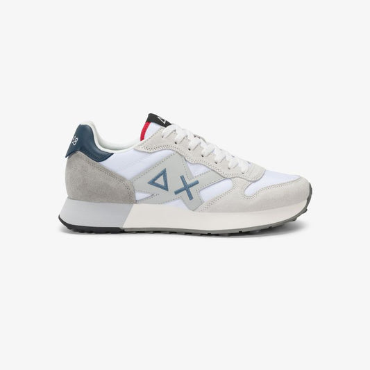 Sneaker Jaki 2.0 Solid in nylon e suede bianco
