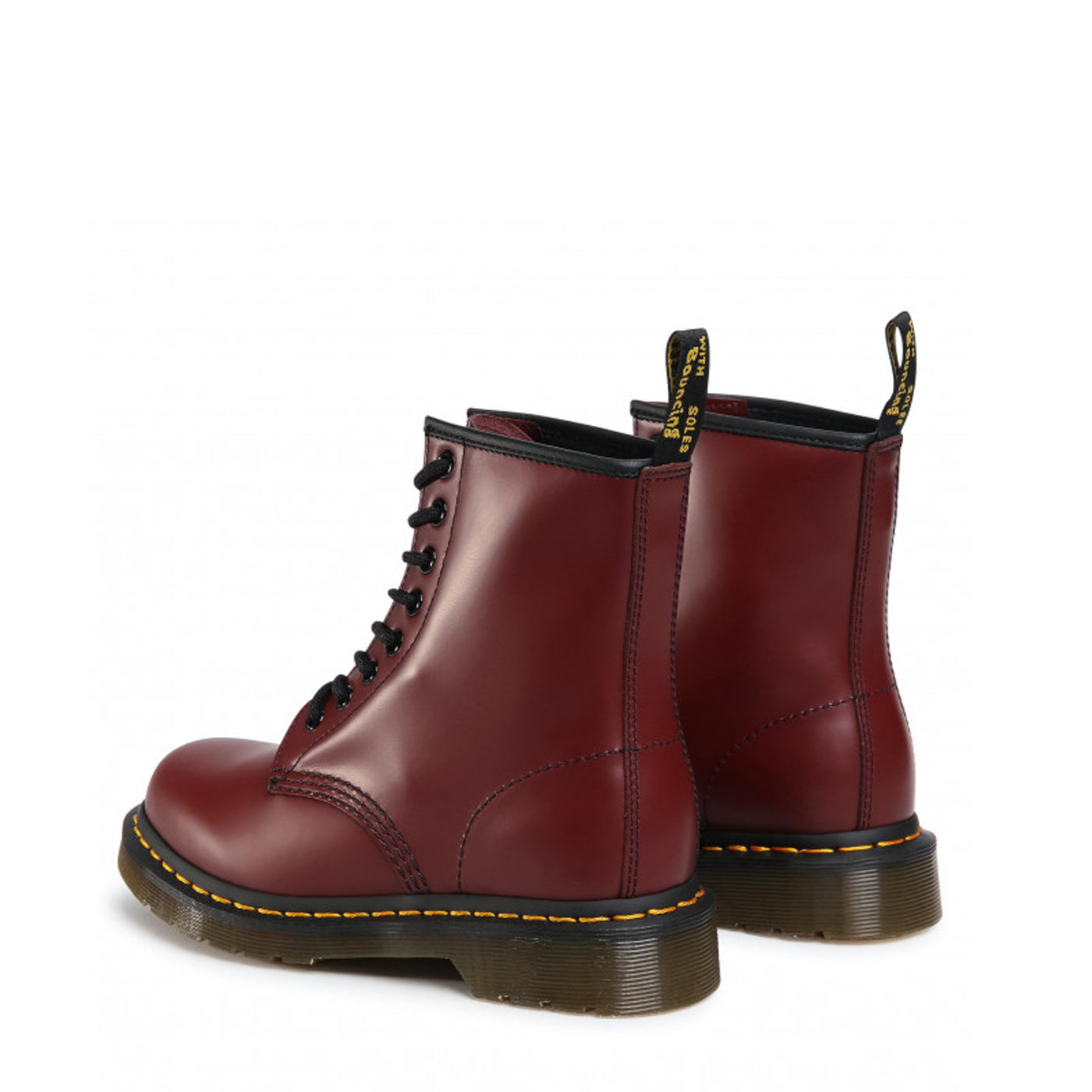 Stivali Stringati 1460 in pelle Smooth