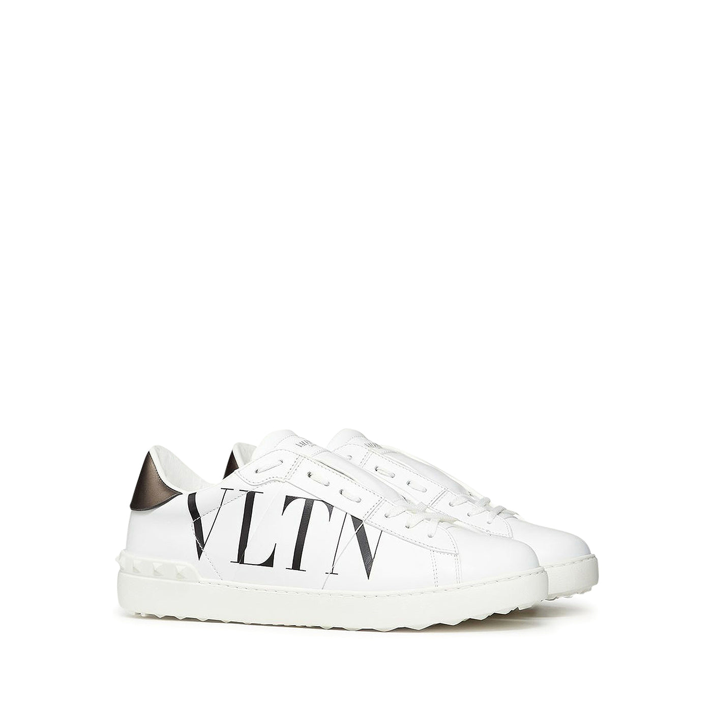 Open sneaker with VLTN print