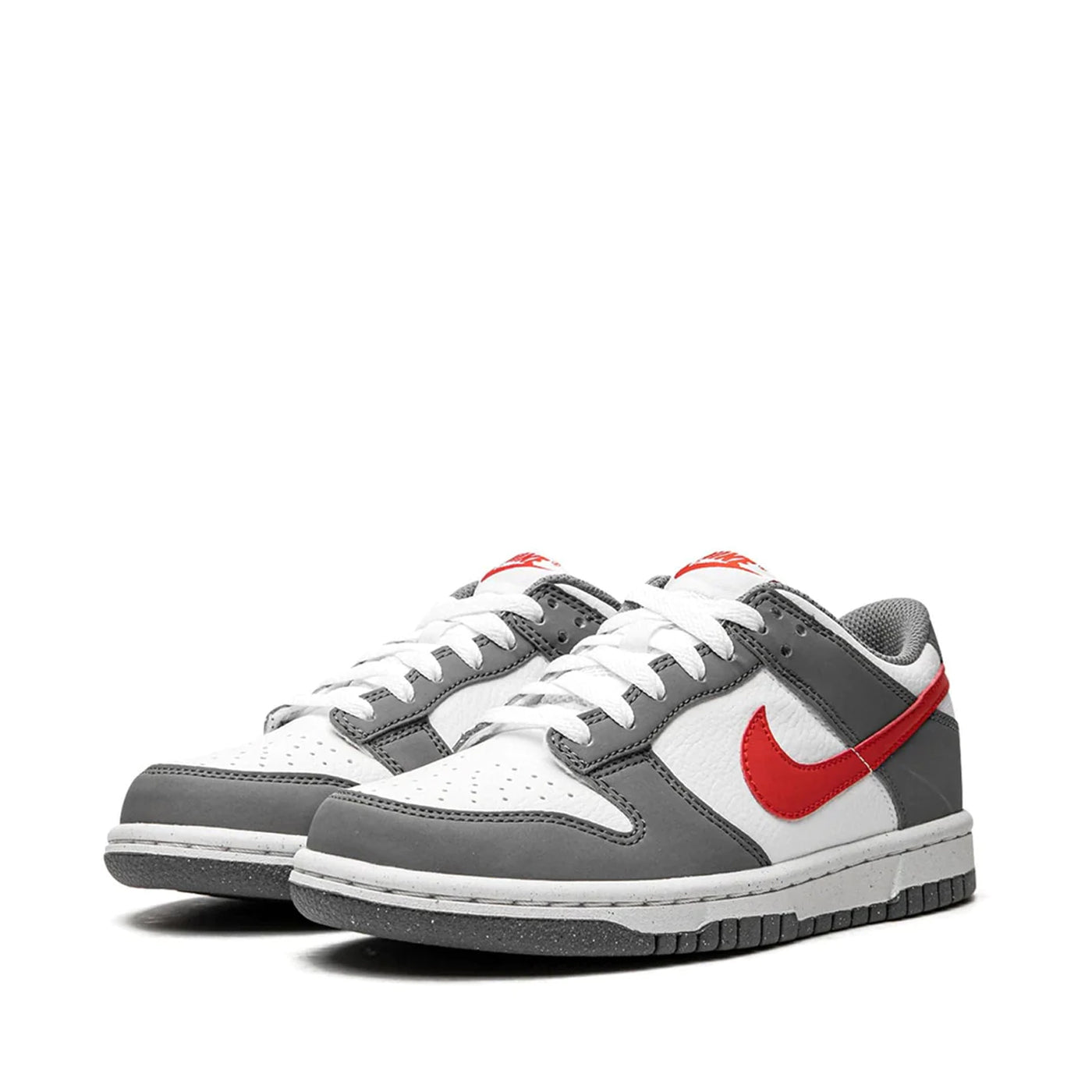 Sneaker Dunk Low GS "Smoke Gray Light Crimson"