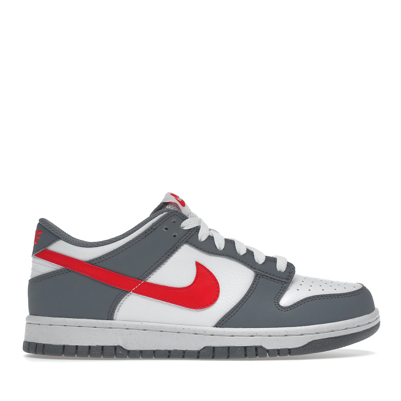 Sneaker Dunk Low GS "Smoke Gray Light Crimson"