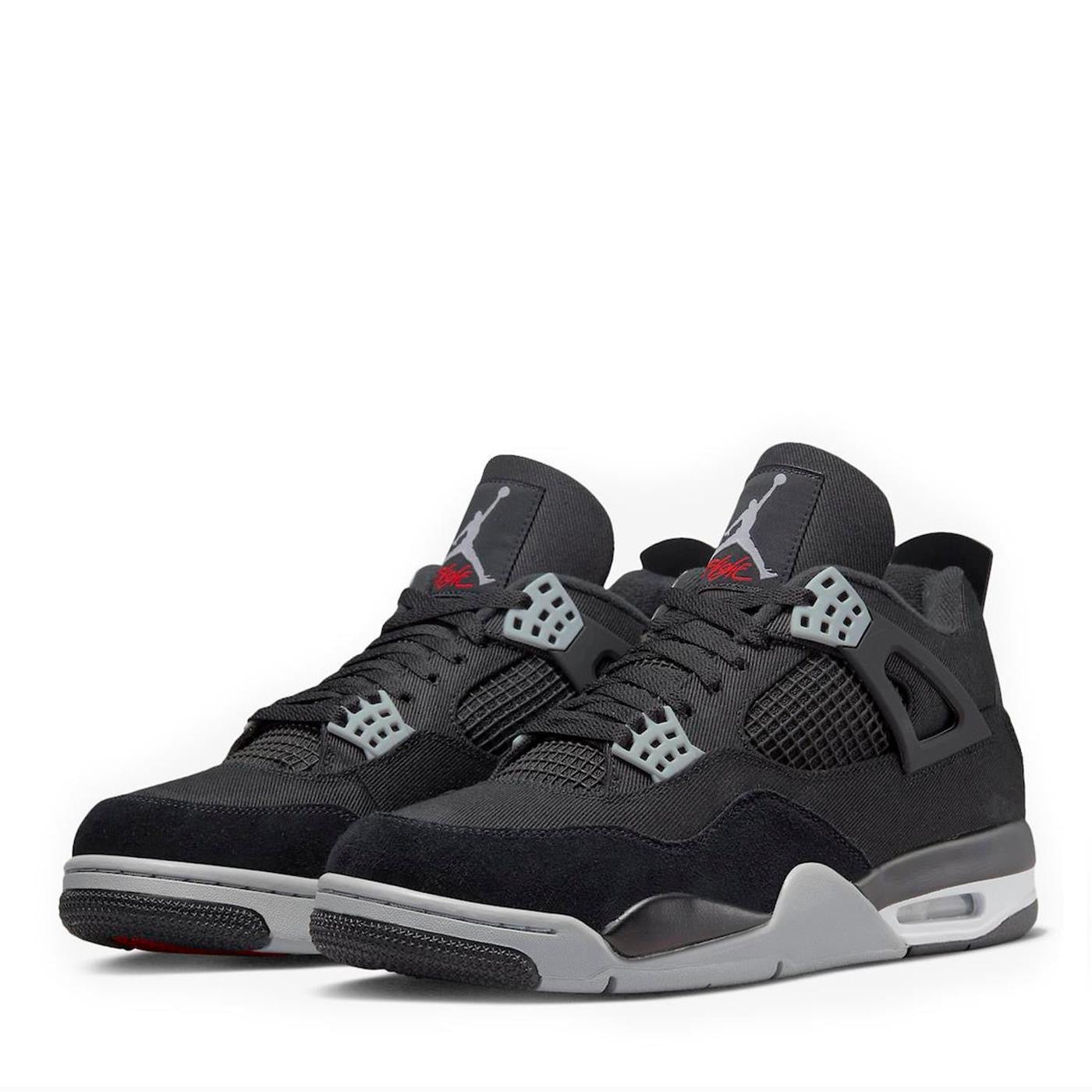 Jordan 4 Retro SE Black Canvas