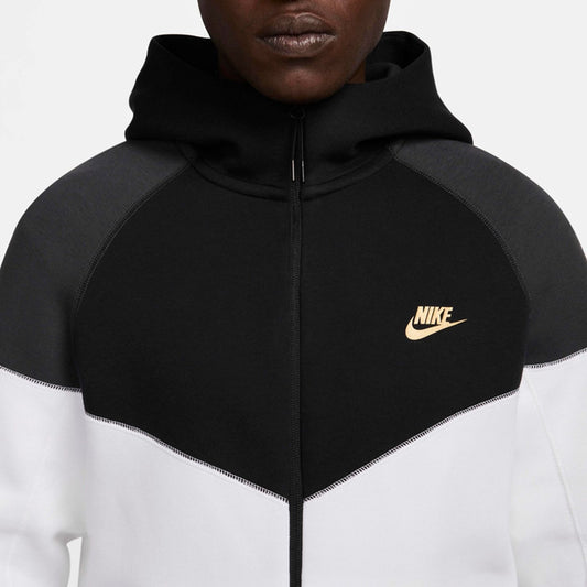 NIKE FELPA SPORTSWEAR TECH FLEECE WHITE / SMOKE GREY