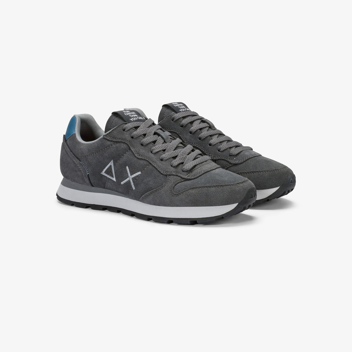 Sneaker Tom in suede grigio scuro