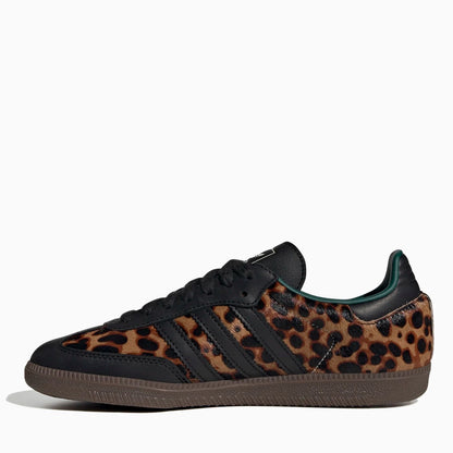 Adidas Originals Samba OG Black Green Leopard