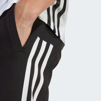 Future Icons 3-Stripes black men's track pants