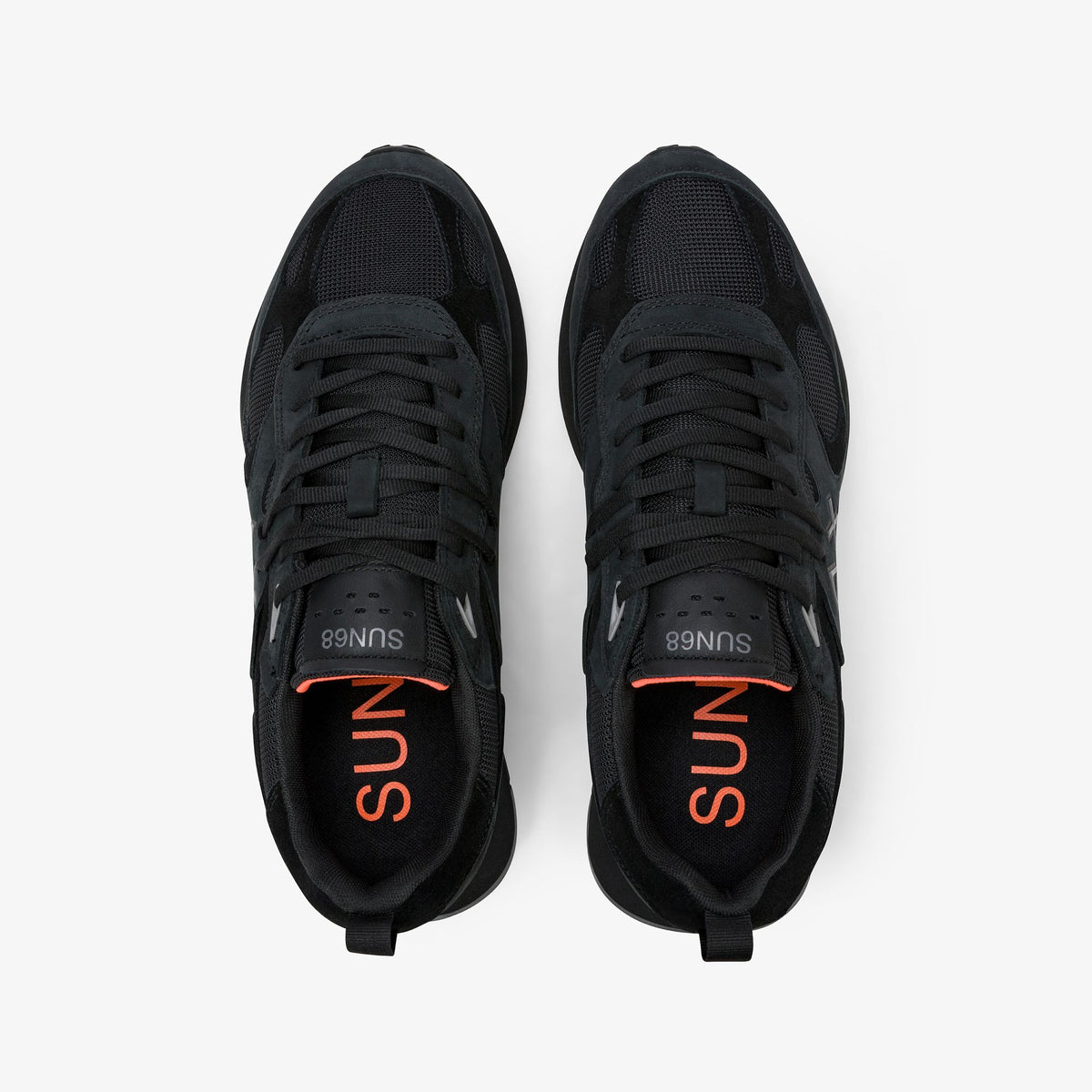 Sneaker Jaki 2.0 Silver in nabuk nero