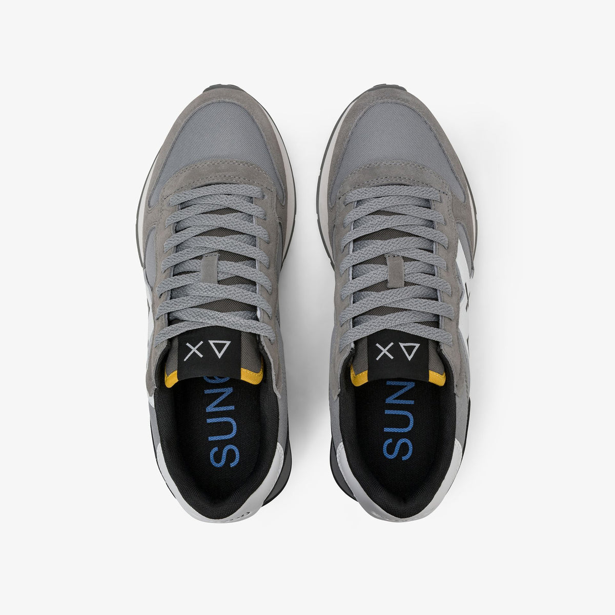 Sneaker Jaki 2.0 Solid in suede e nylon grigio medio