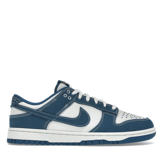 Sneaker Dunk Low Industrial Blue Sashiko