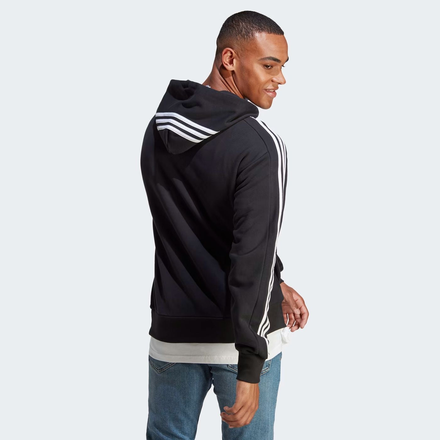 ESSENTIALS FRENCH TERRY 3-STRIPES HOODIE