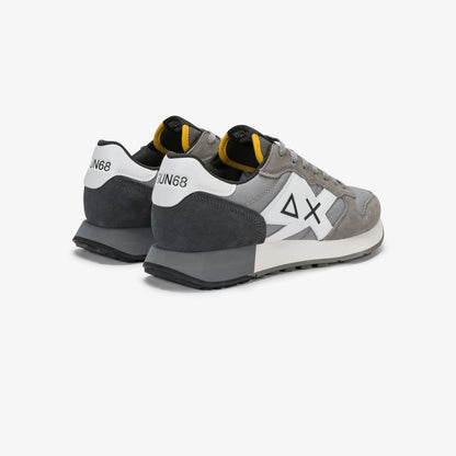 Sneaker Jaki 2.0 Solid in suede e nylon grigio medio