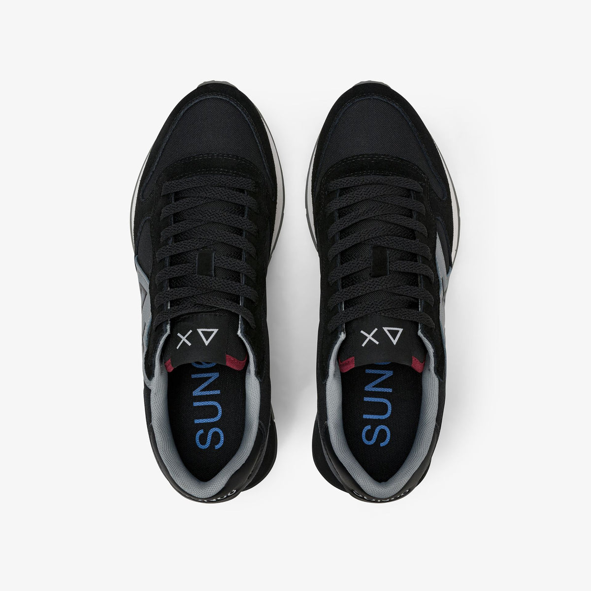 Sneaker Jaki 2.0 Solid in suede e nylon nero