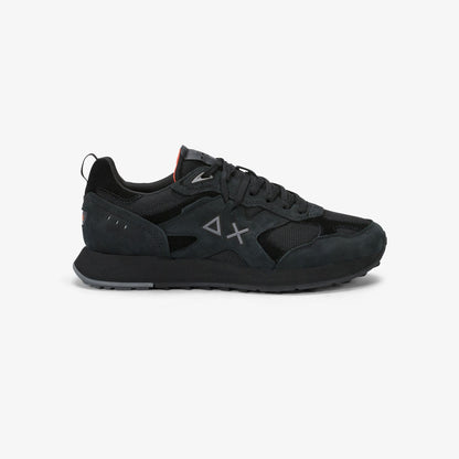 Sneaker Jaki 2.0 Silver in nabuk nero