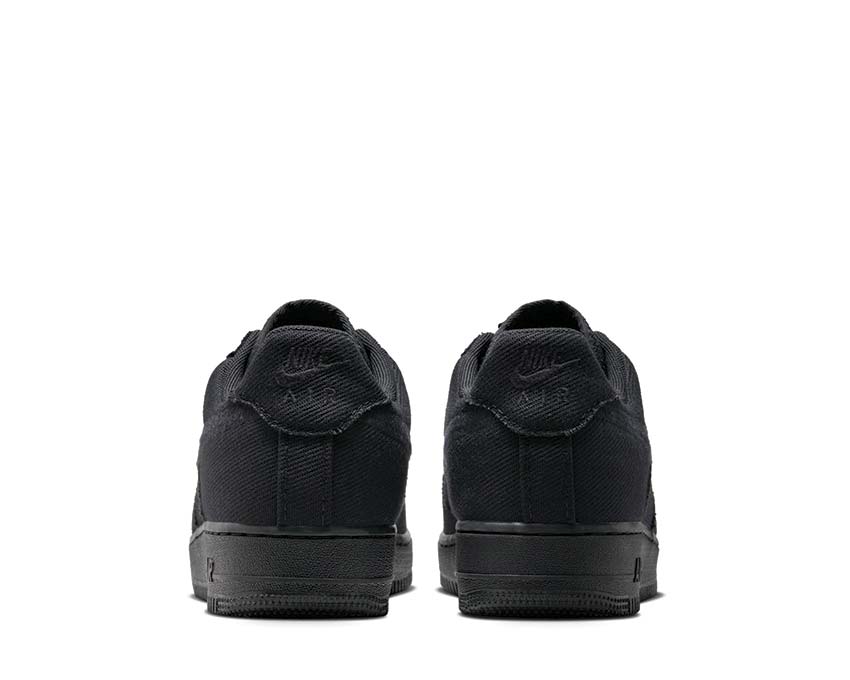 Nike Air Force 1 Low "Black Canvas"