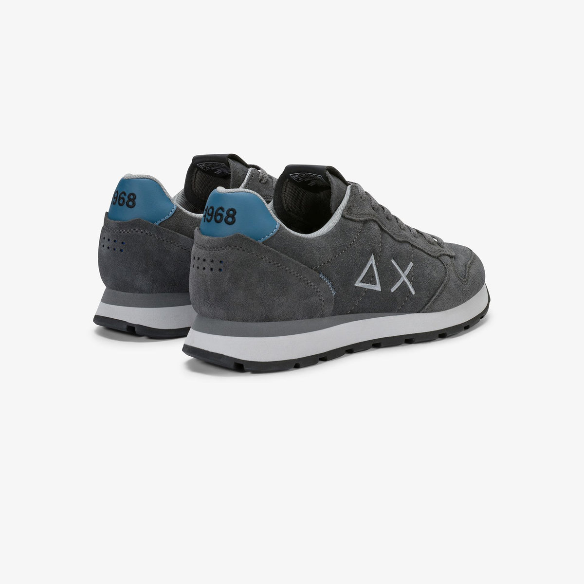 Sneaker Tom in suede grigio scuro