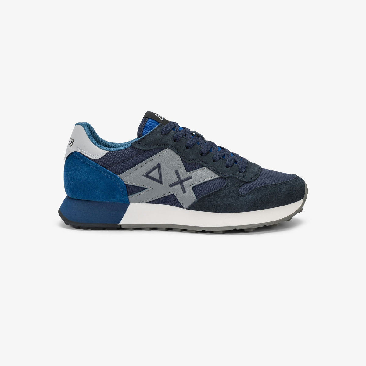Sneaker Jaki 2.0 Solid in suede e nylon navy blue