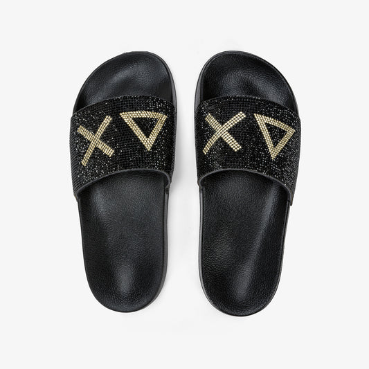Slippers Logo Glitter