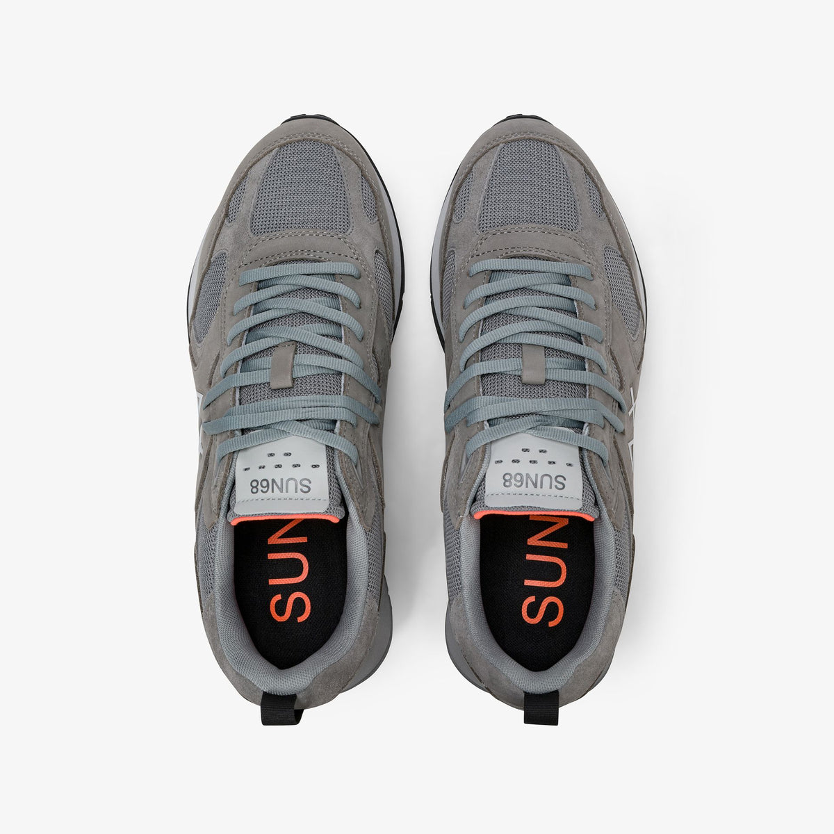 Sneaker Jaki 2.0 Silver in nabuk grigio medio