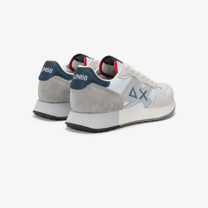 Sneaker Jaki 2.0 Solid in nylon e suede bianco