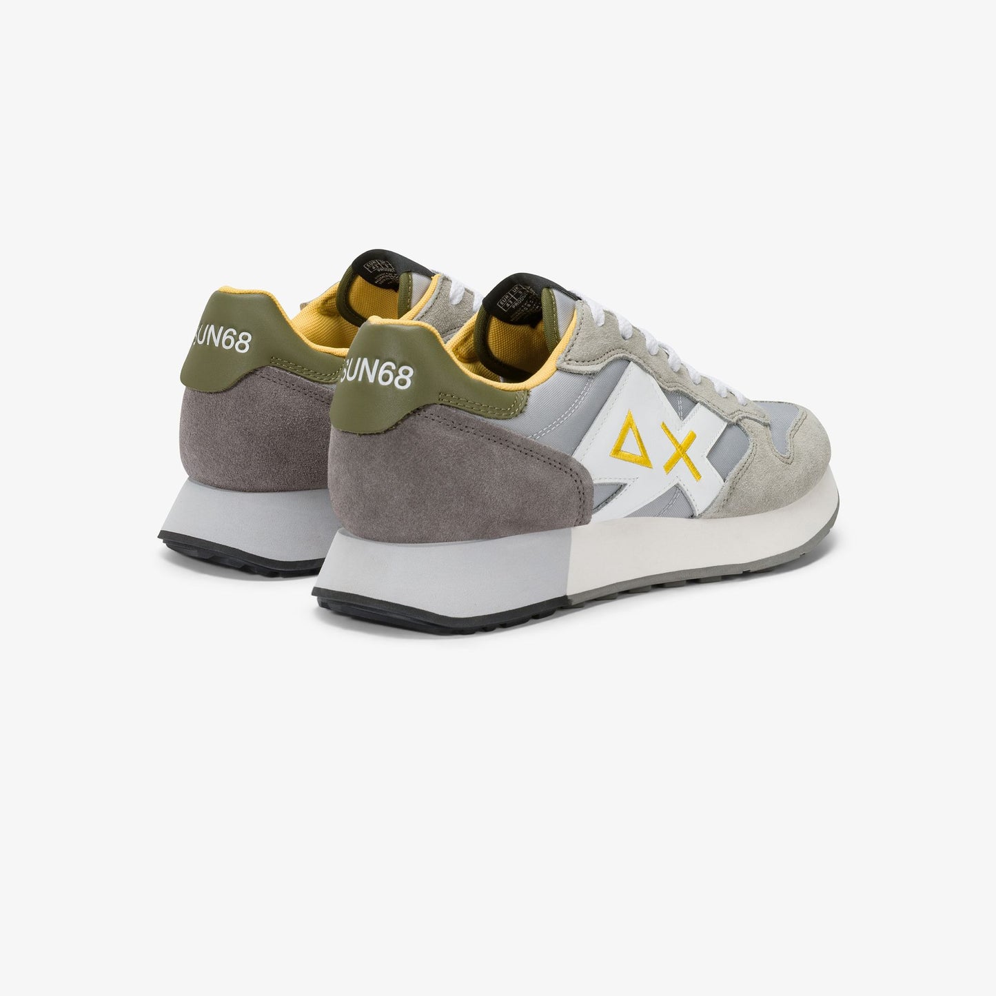 Sneaker Jaki 2.0 Solid in nylon e suede grigio chiaro