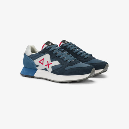 Sneaker Jaki 2.0 Solid in nylon e suede blu navy