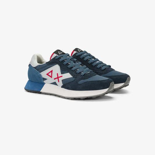 Sneaker Jaki 2.0 Solid in nylon e suede blu navy