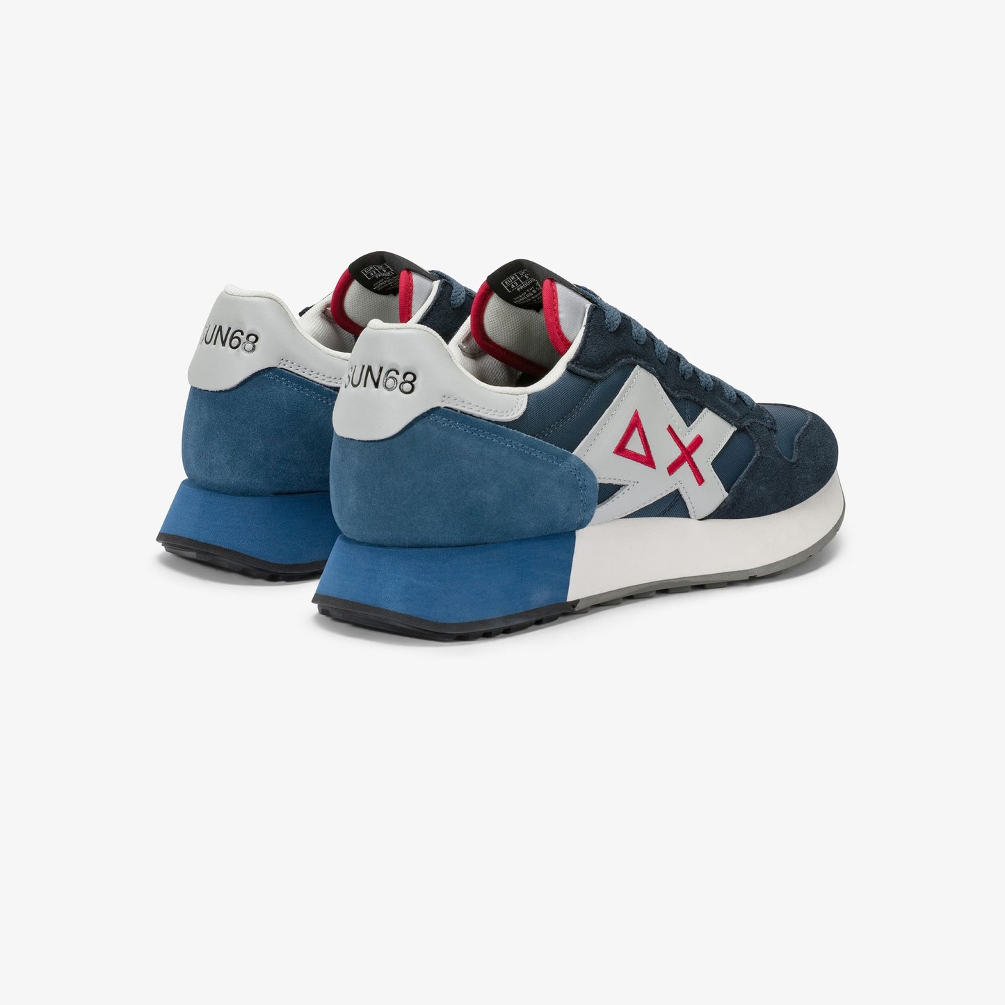 Sneaker Jaki 2.0 Solid in nylon e suede blu navy