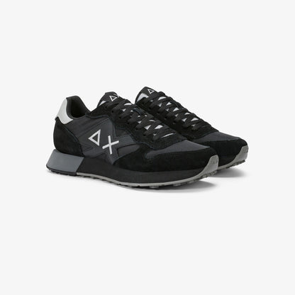Sneaker Jaki 2.0 Solid in nylon e suede nero