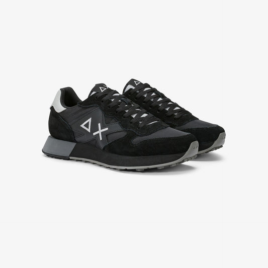 Sneaker Jaki 2.0 Solid in nylon e suede nero