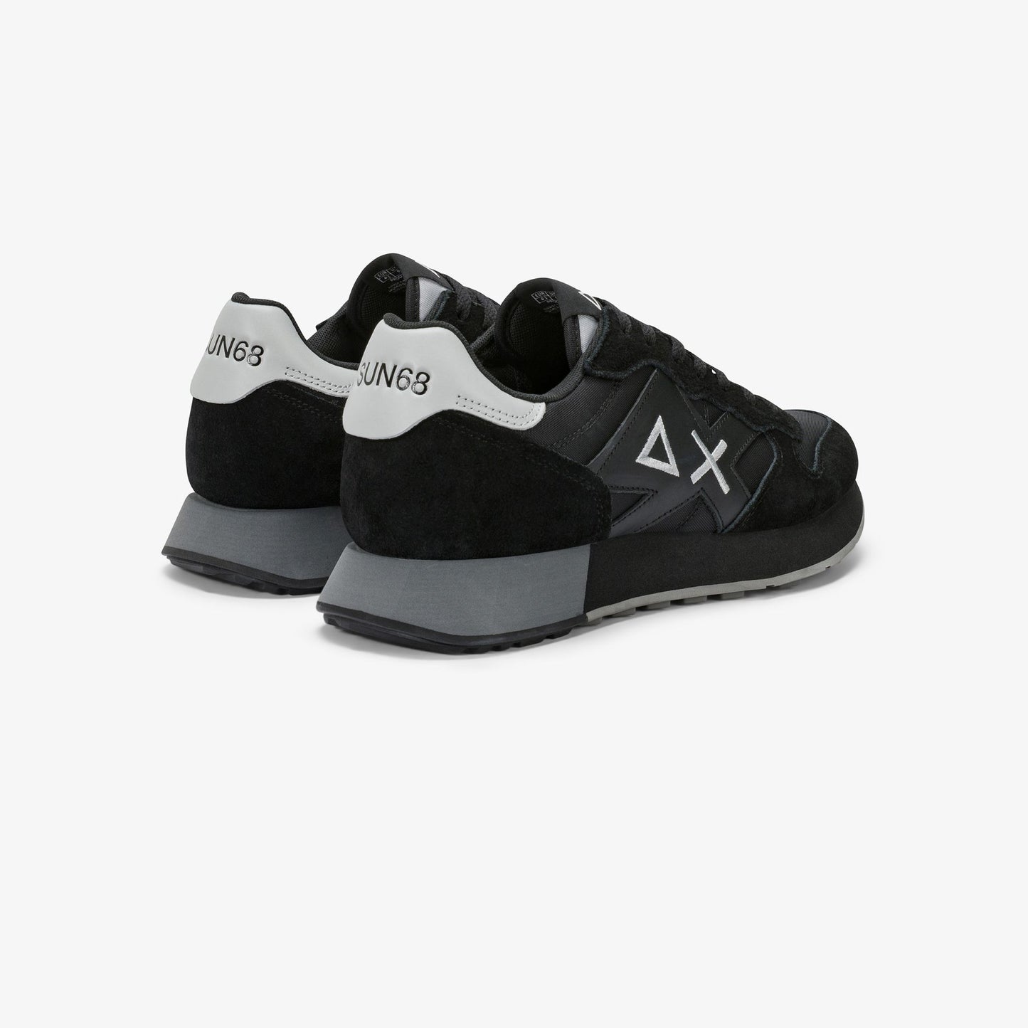 Sneaker Jaki 2.0 Solid in nylon e suede nero