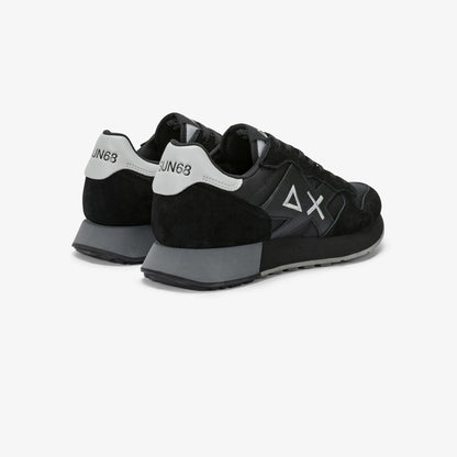 Sneaker Jaki 2.0 Solid in nylon e suede nero