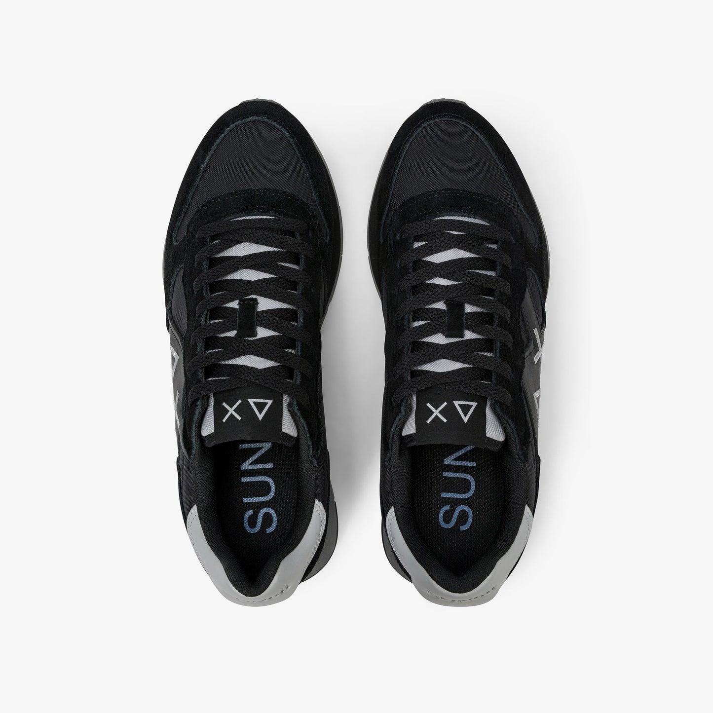 Sneaker Jaki 2.0 Solid in nylon e suede nero