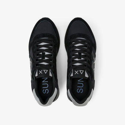 Sneaker Jaki 2.0 Solid in nylon e suede nero