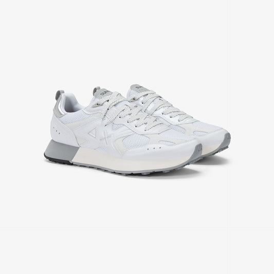 Sneaker Jaki 2.0 Silver in mesh bianco