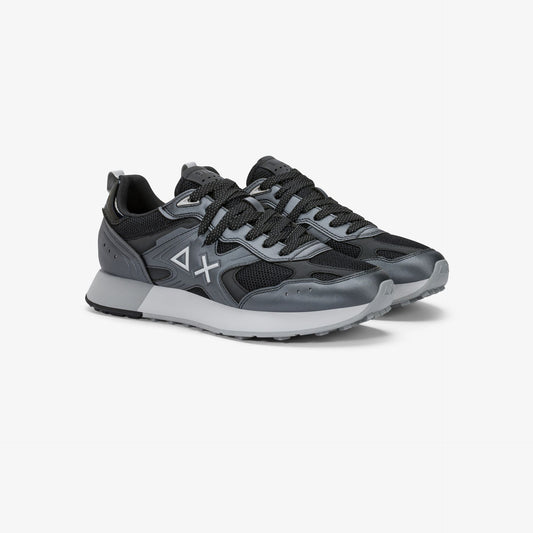 Sneaker Jaki 2.0 Silver in mesh nero