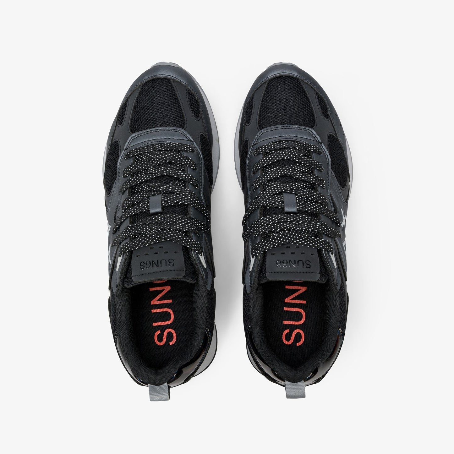 Sneaker Jaki 2.0 Silver in mesh nero