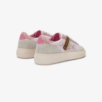 Sneaker Sally in suede rosa