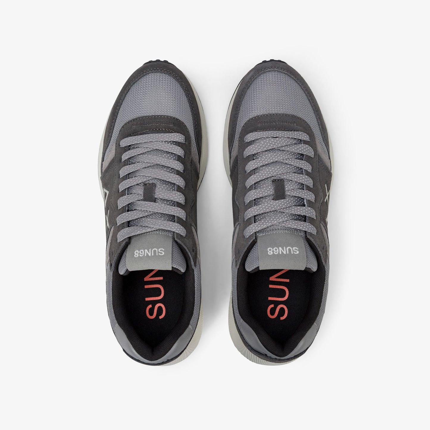 Sneaker Sun Daddy in nylon e suede grigio scuro